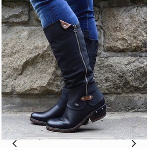 Rieker Bernadette slouchy riding boot